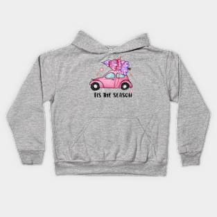 Cute and Pink Christmas Kids Hoodie